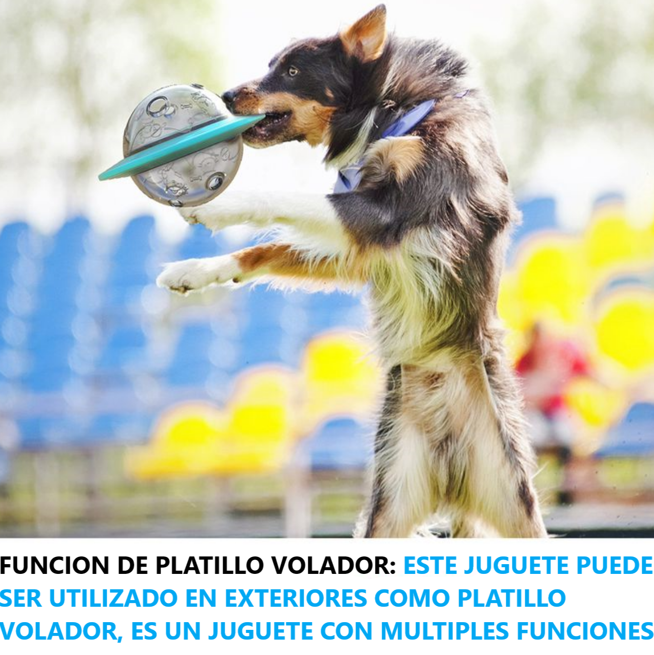 Juguete interactivo para perros, dispensador de premios PLANETA VERDE