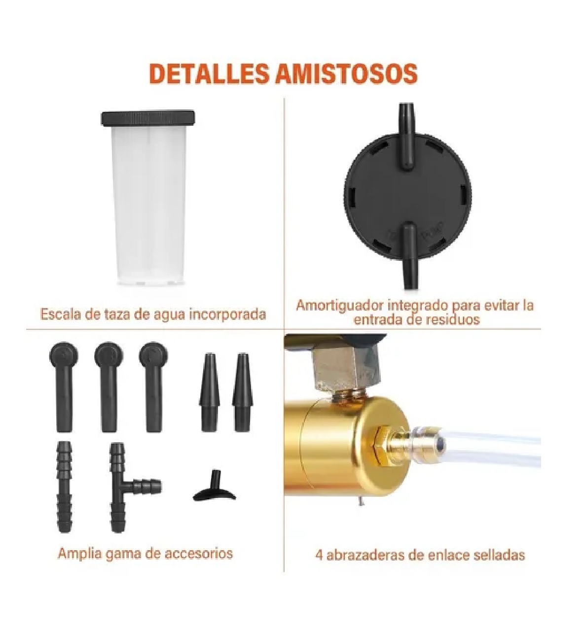 Compresor Para Auto Manómetro Manual Freno Y Bomba De Vacio