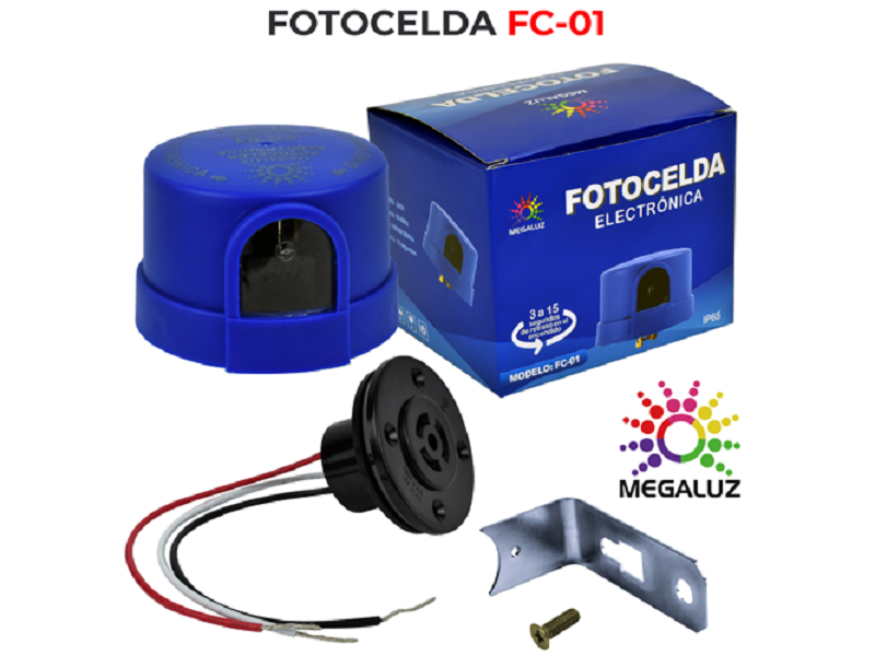 Fotocelda Sensor De Encendido Y Apagado Automatico DE Lampara