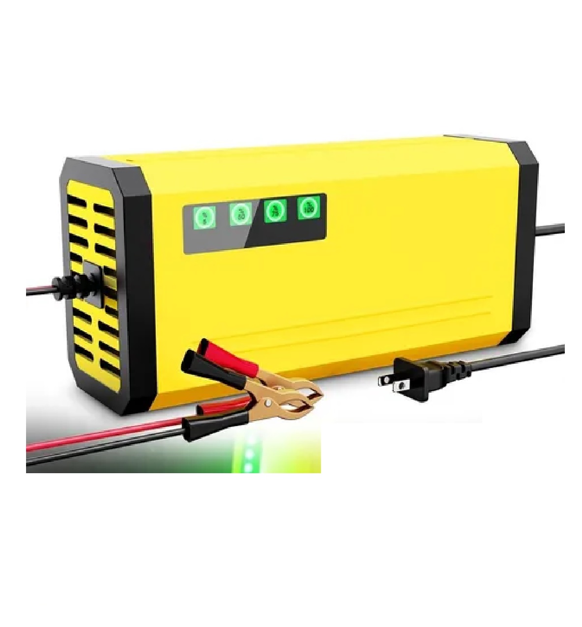 Cargador Inteligente De Baterias De Carro Y Motocicleta 12v