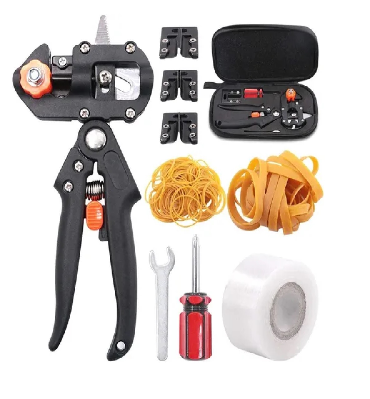 Pinzas Podadoras De Injertos Plantas Jardín Con Cinta D Goma