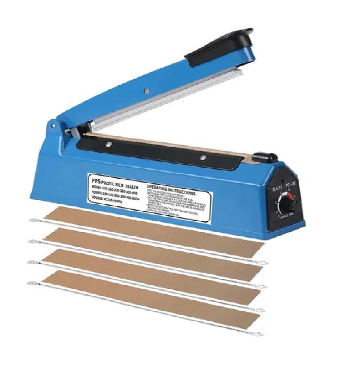 Máquina Selladora Térmica De Bolsas De Plástico De 20cm