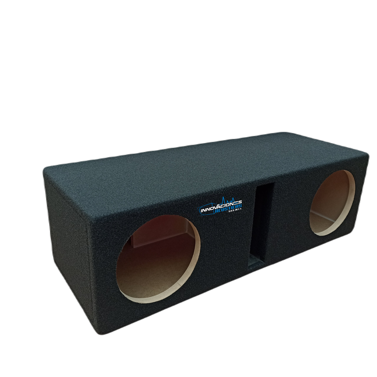Cajon Para Dos Woofer De 8 Pulgadas Ventilado