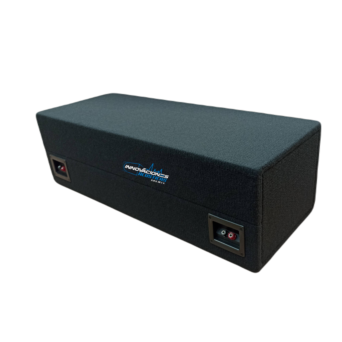 Cajon Para Dos Woofer De 8 Pulgadas Ventilado