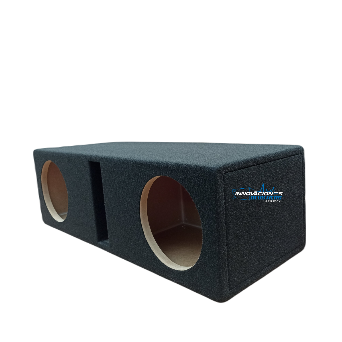 Cajon Para Dos Woofer De 8 Pulgadas Ventilado