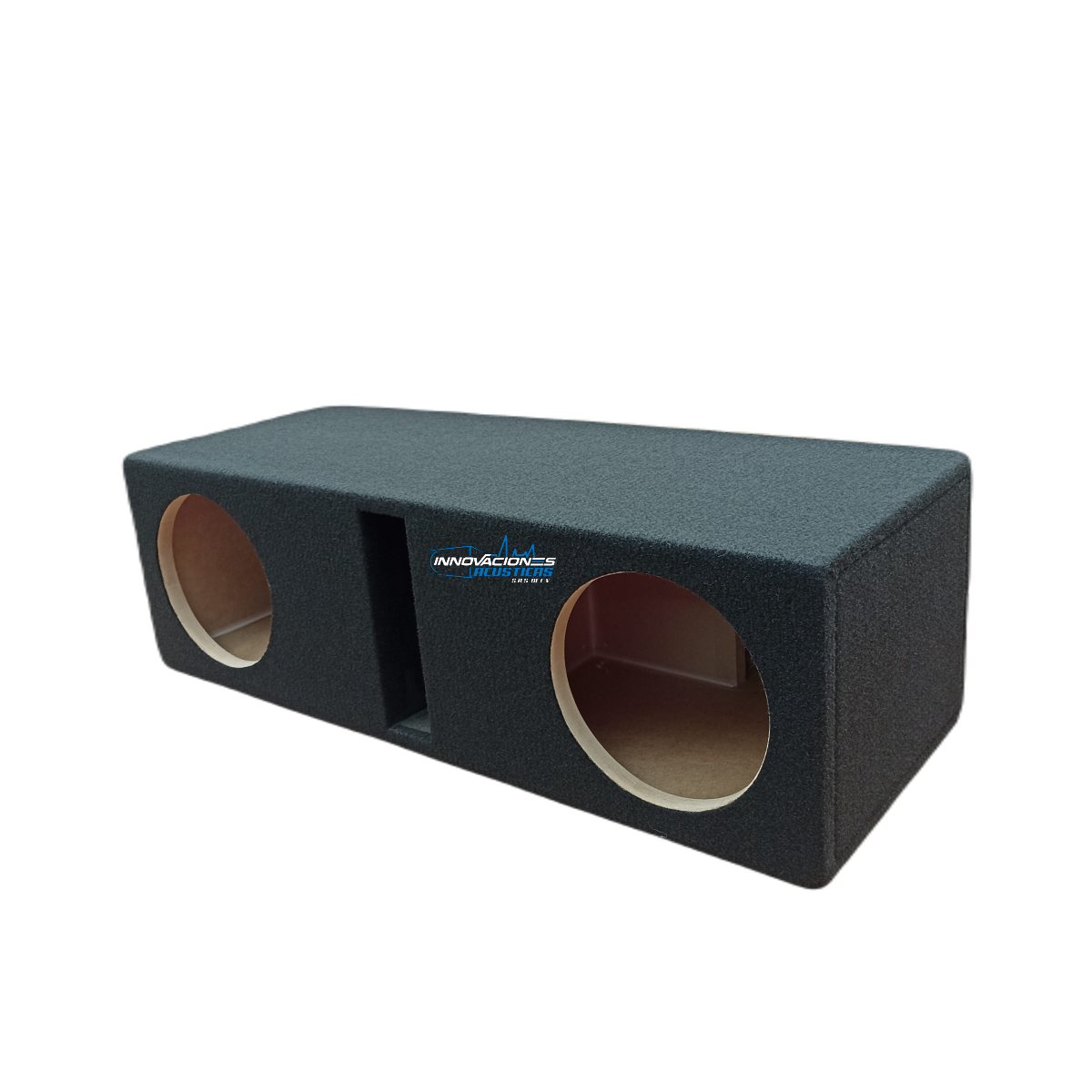 Cajon Para Dos Woofer De 8 Pulgadas Ventilado