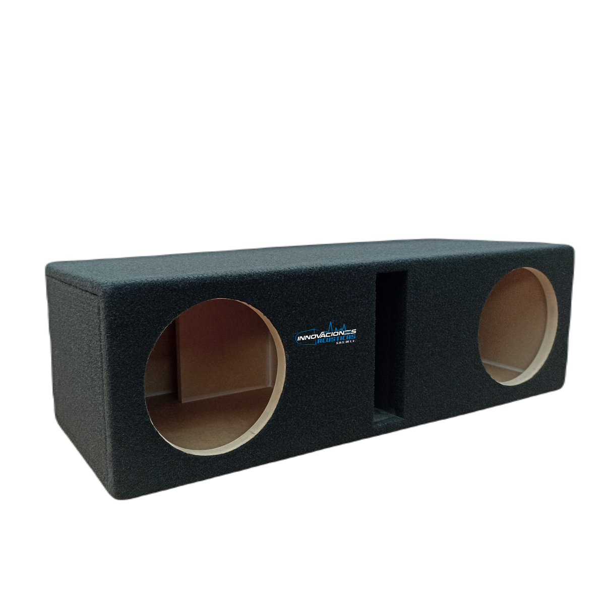 Cajon Para Dos Woofer De 8 Pulgadas Ventilado