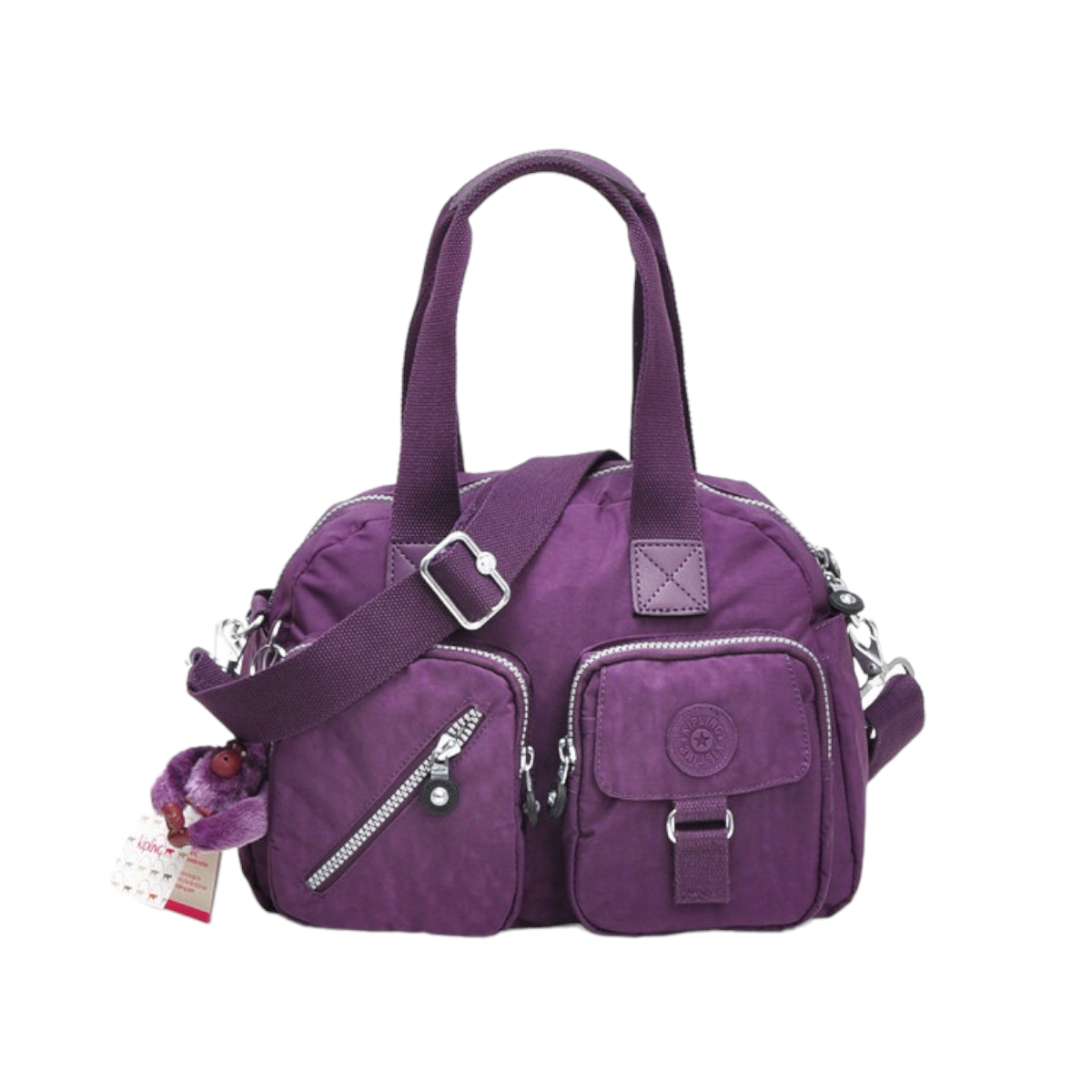 Bolsa bandolera Kipling Morada mediana