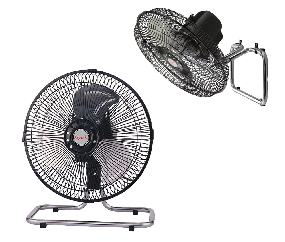 Mytek Ventilador De Mesa Y Pared 3372 De 12 Pulgadas 2 En 1