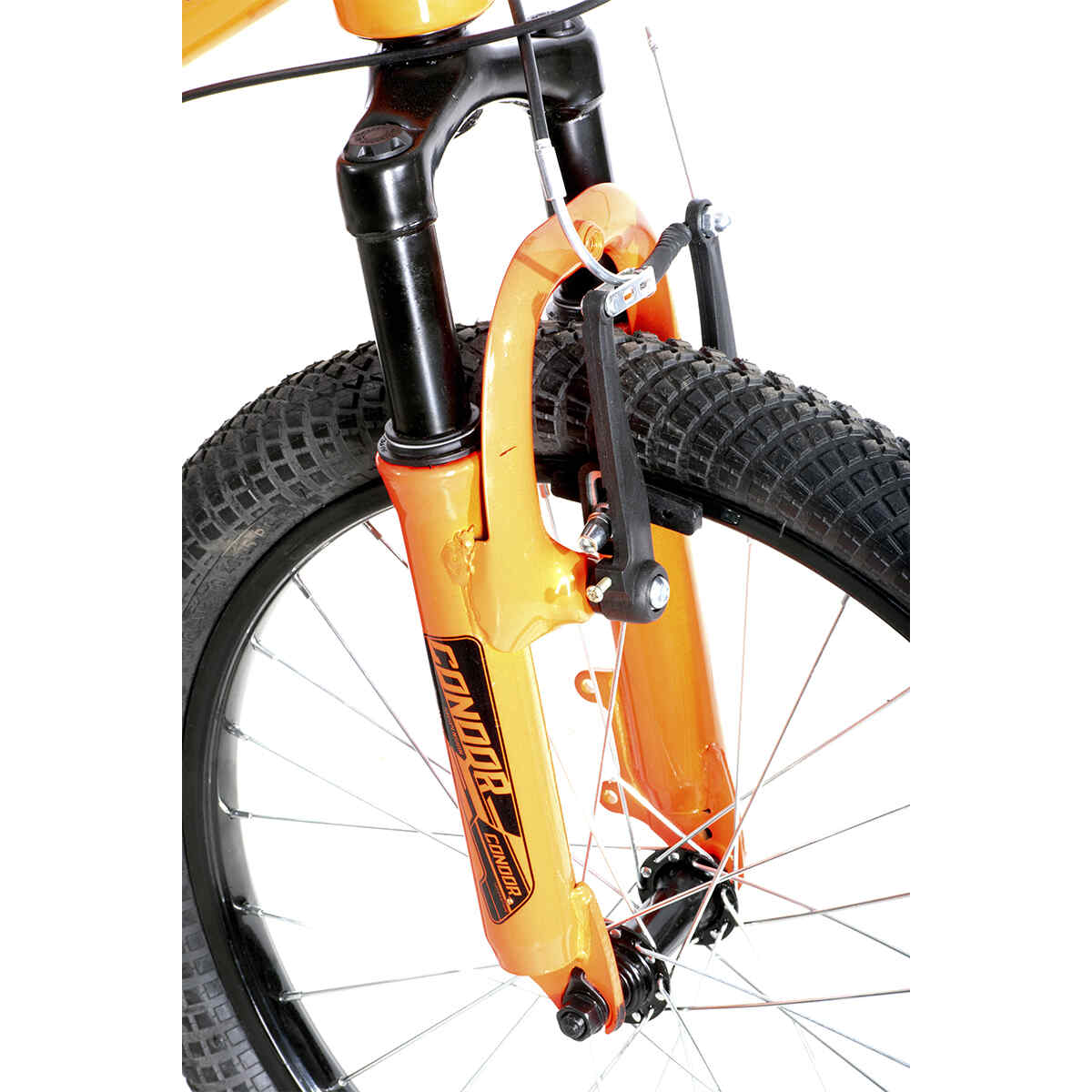 Bicicleta Veloci Hiperion Rodada 20 Naranja De Montaña