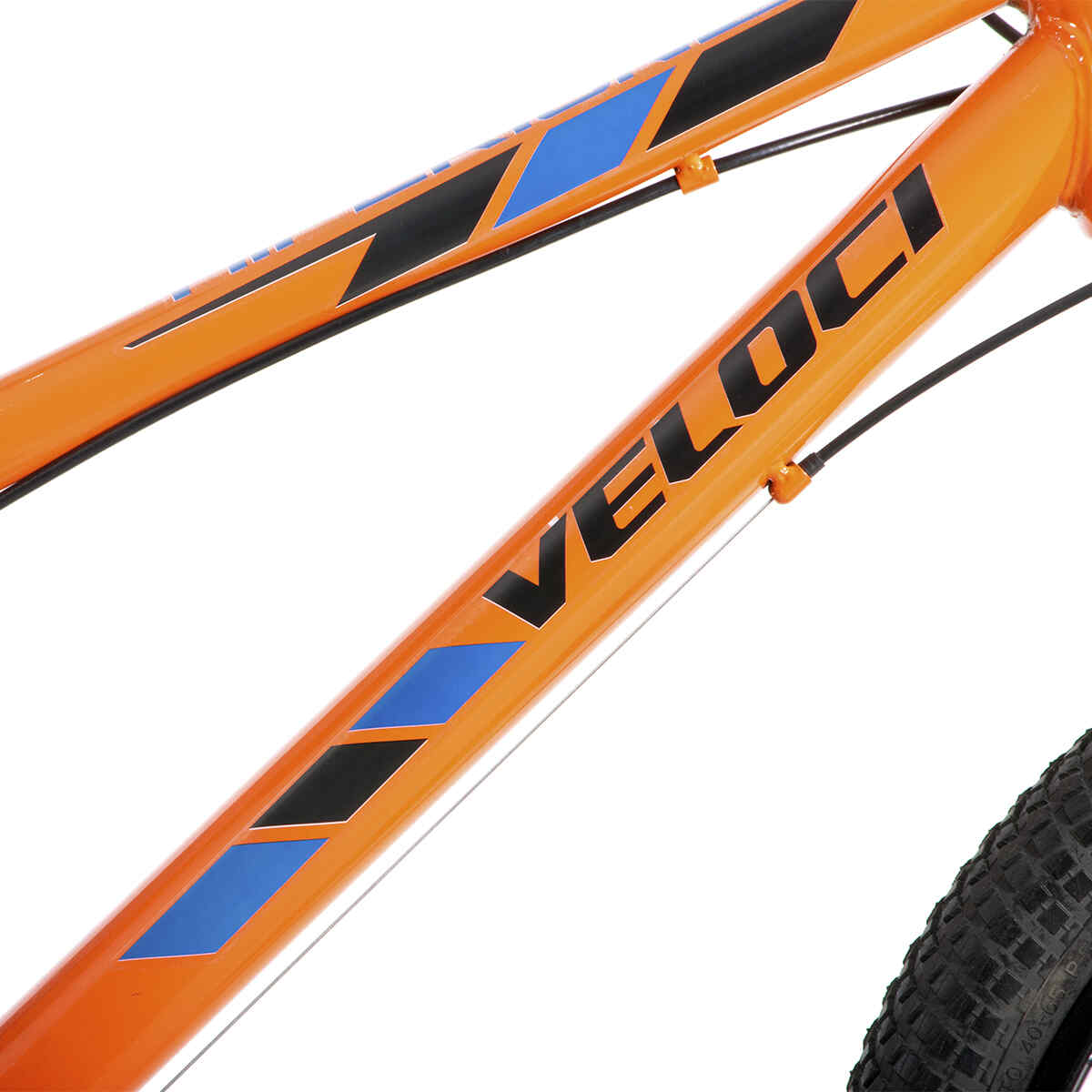 Bicicleta Veloci Hiperion Rodada 20 Naranja De Montaña