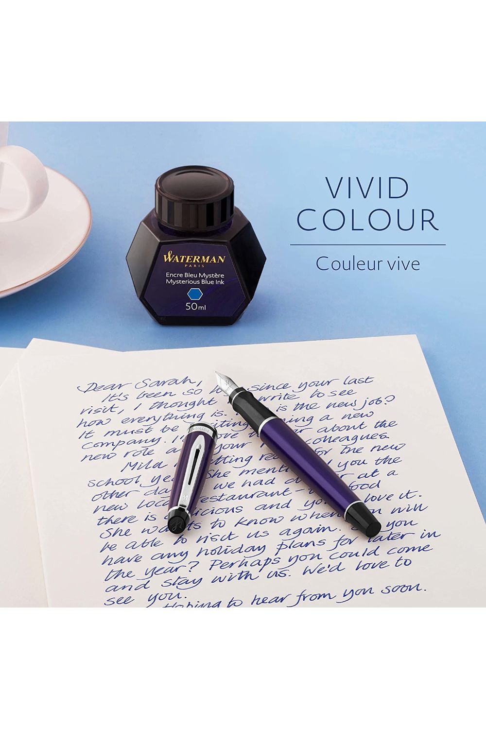 Tinta Waterman Azul 50 ml
