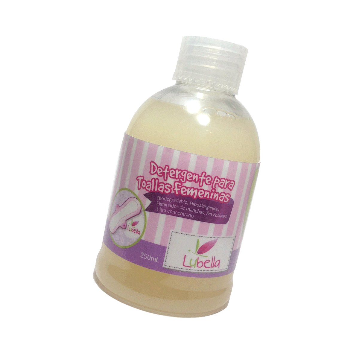 Detergente para toallas femeninas ecológicas Lubella