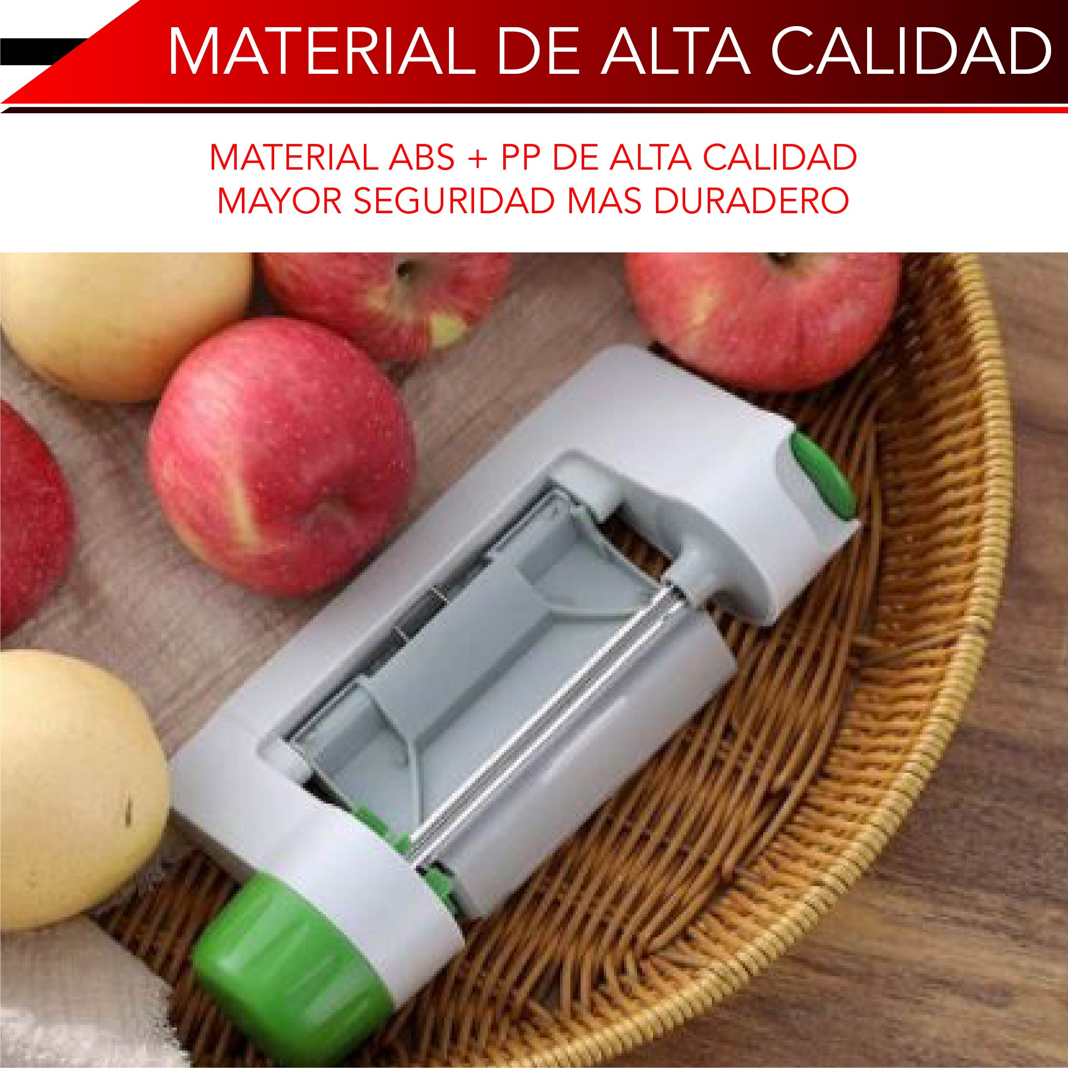 Cortador de hojas RD ROYAL COOK de vegetales cortador de frutas y verduras que se puede utilizar para crear hojas finas multifuncional para vegetales y frutas