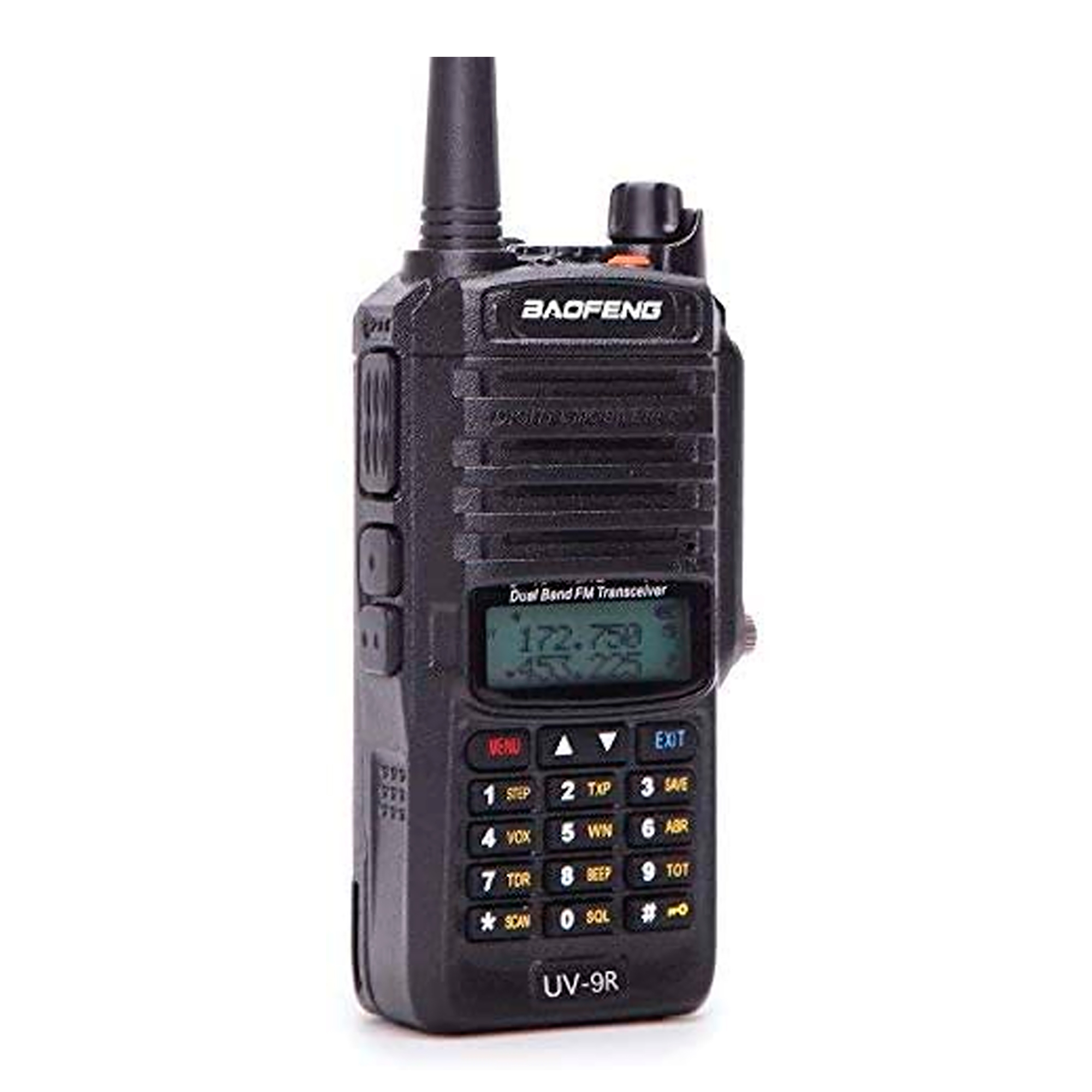 BAOFENG UV9R Plus VHF/UHF RADIO 8W 128 CANALES LINTERNA LED CONTRA AGUA IP67