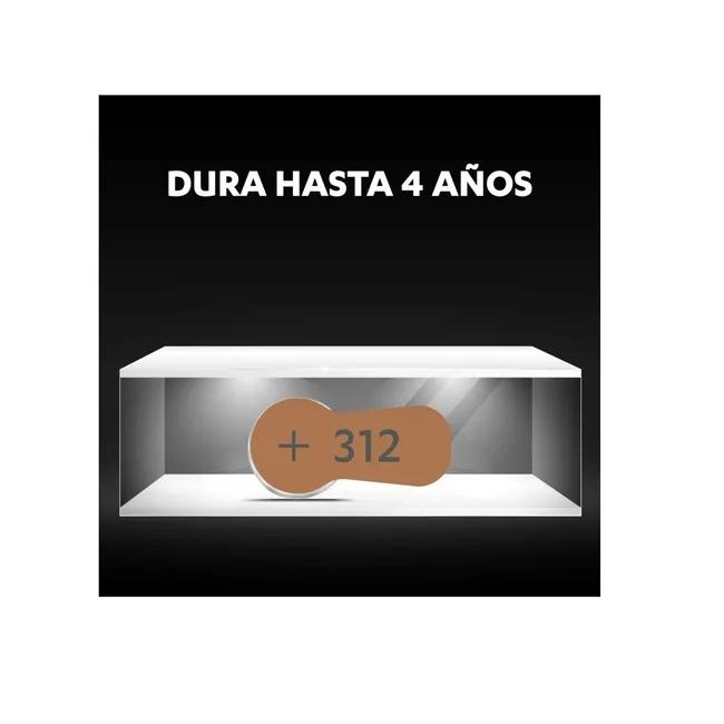 Pilas Para Audifonos Duracell 312 Pack De 32 Piezas Nuevas