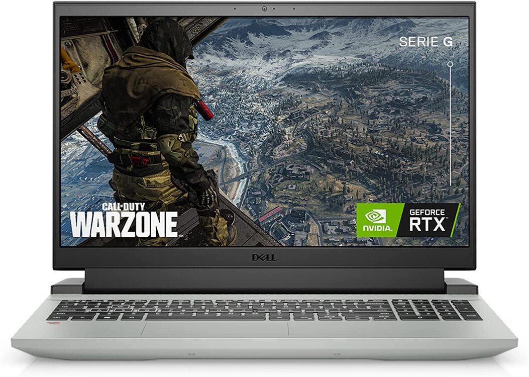 Laptop DELL G5 5515: Video GeForce RTX 3050, Procesador AMD Ryzen 5 5600H 