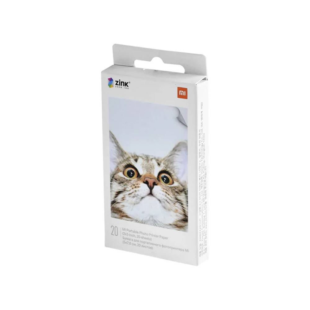 Xiaomi Mi Portable Photo Printer Paper (2x3-inch, 20 Hojas)