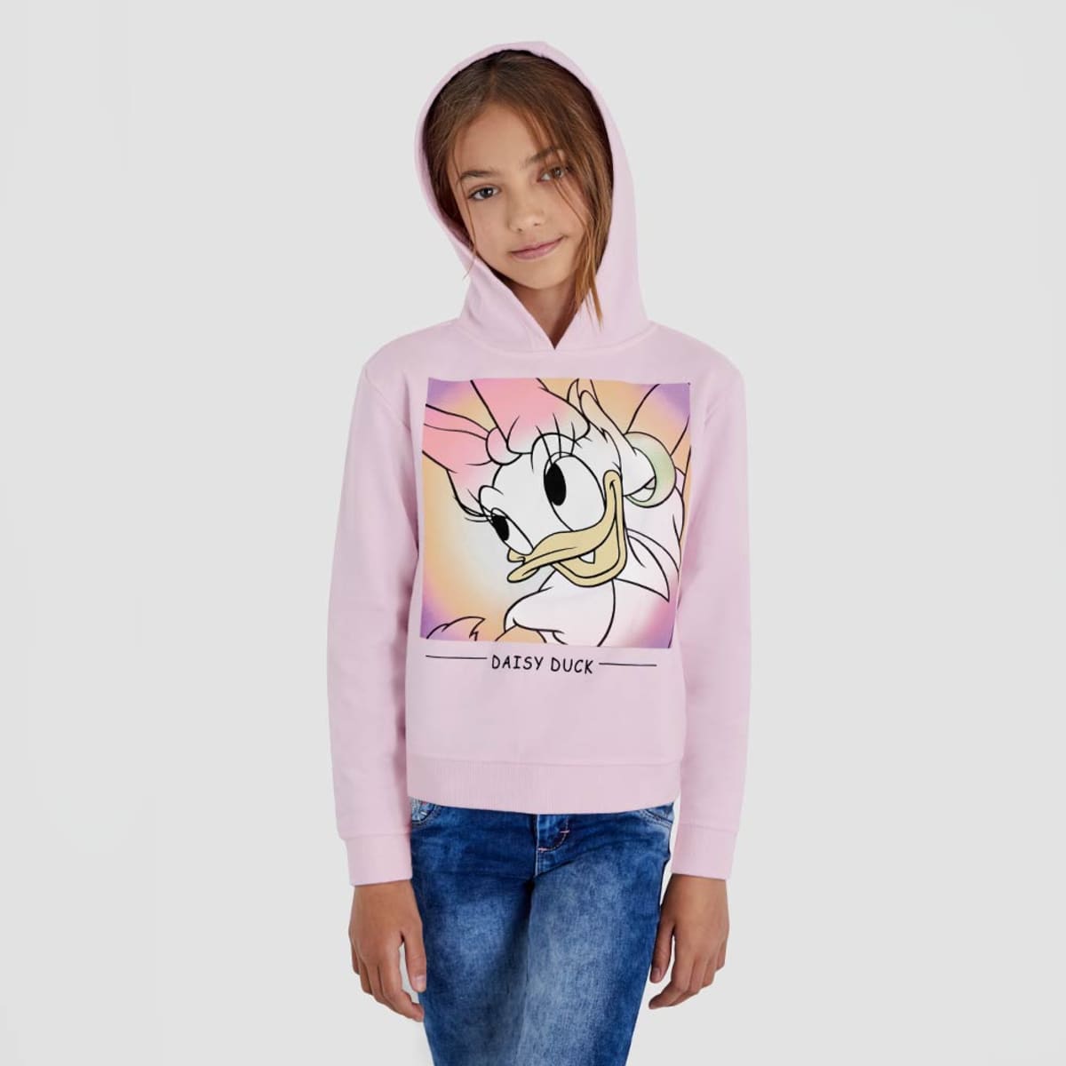 Sudadera Casual Daisy Donald Holly Land Kids color Rosa para Niña 1004846