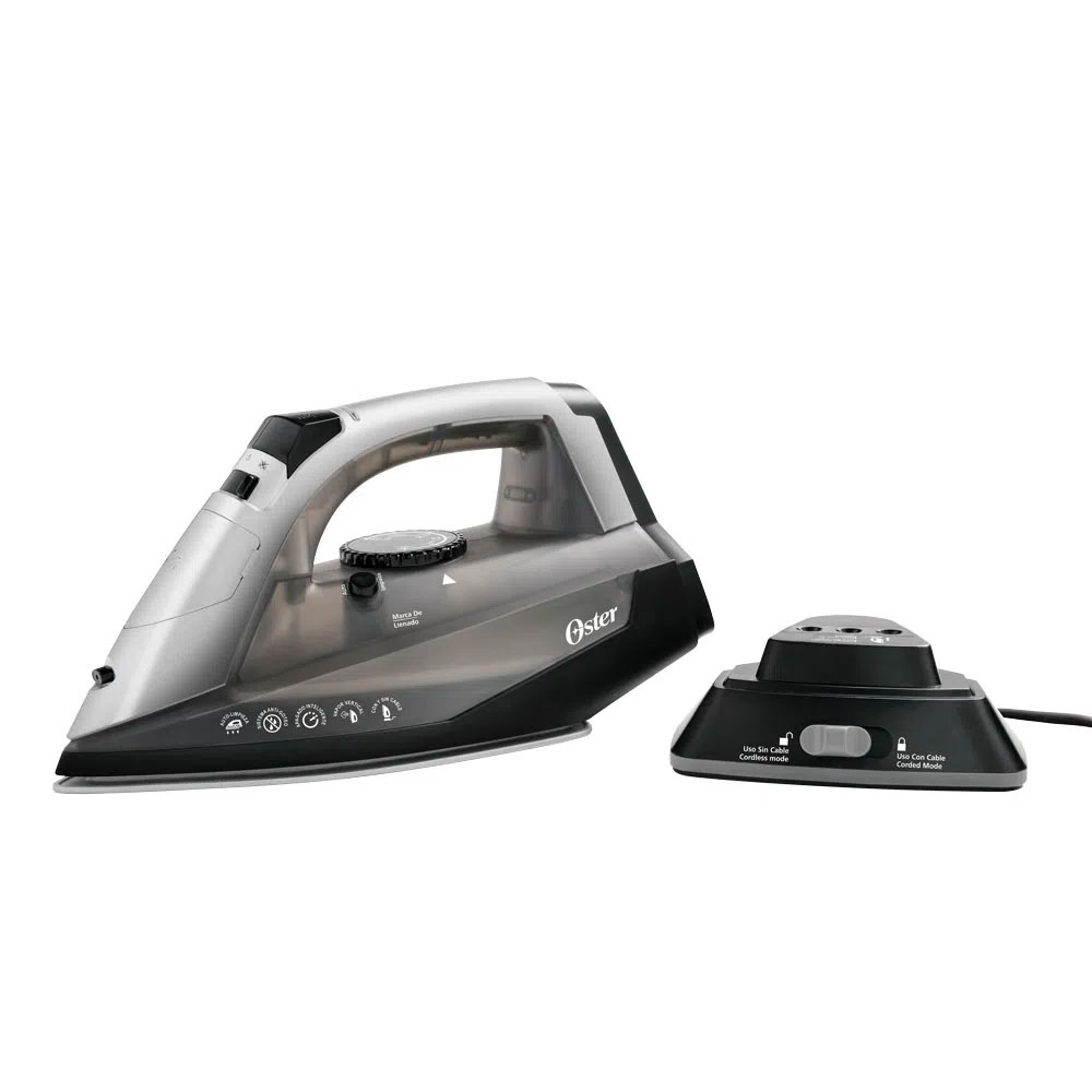 Plancha de Vapor Oster Inalámbrica con Suela de Cerámica