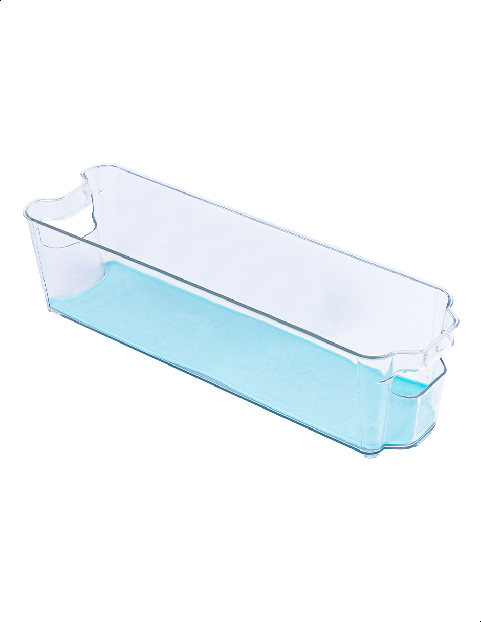 Contenedor acrílico refrigerador antideslizante largo Tutti