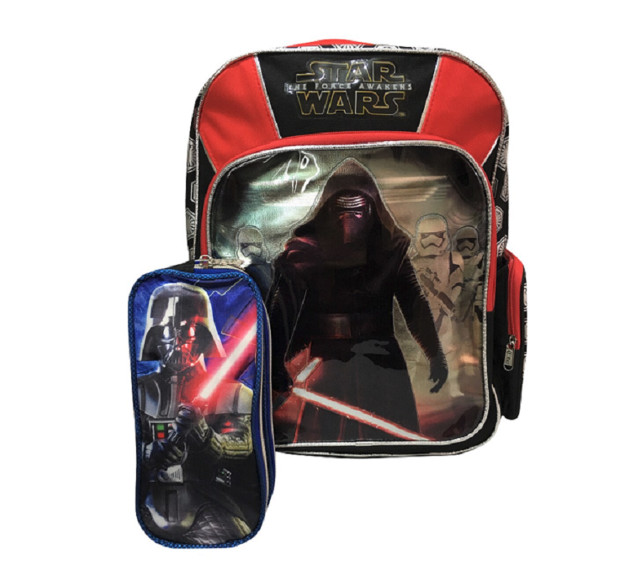 Mochila Escolar  Chenson Star Wars Primaria + Lapicero 