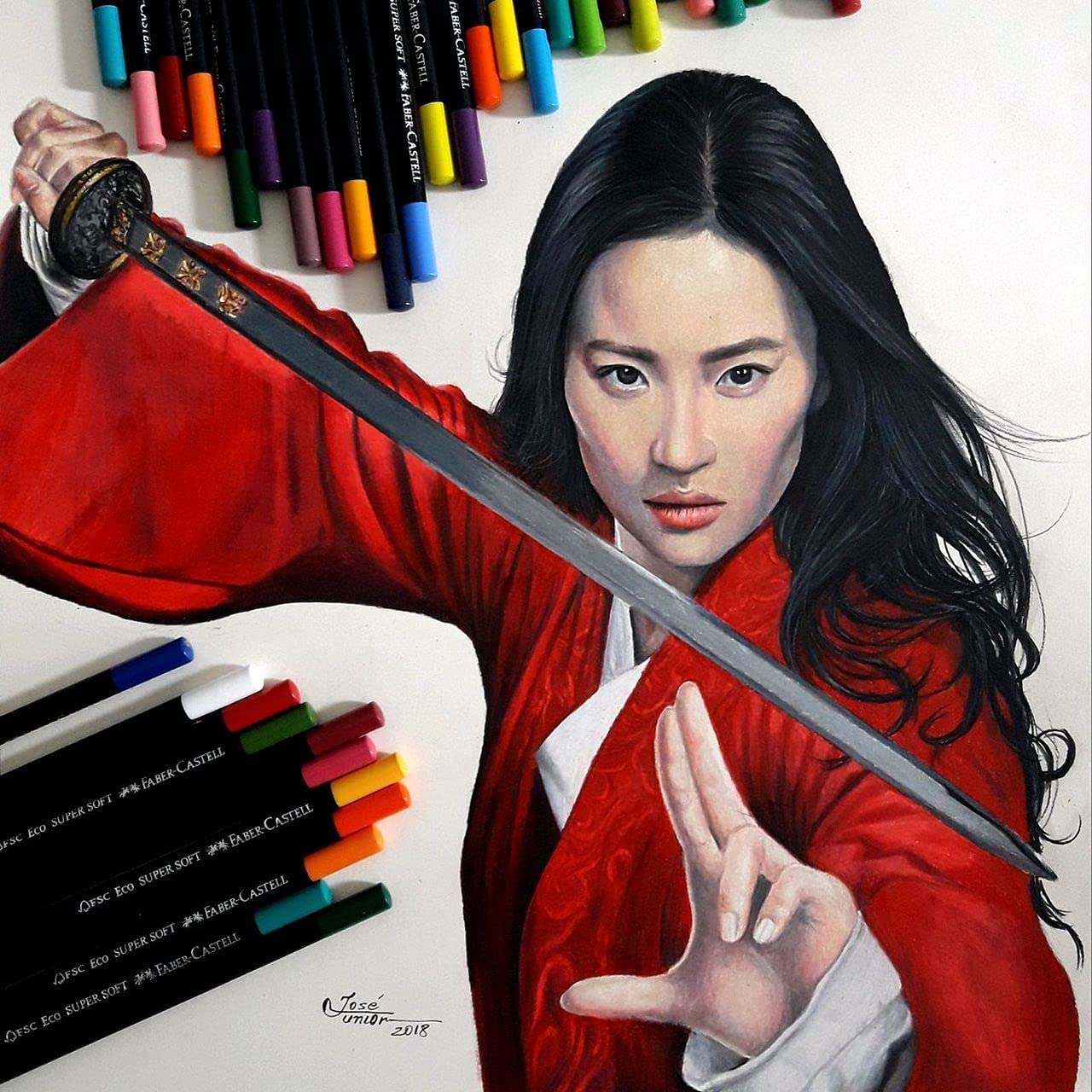 Lapices de Colores Faber Castell EcoPencil Supersoft 100 Colores