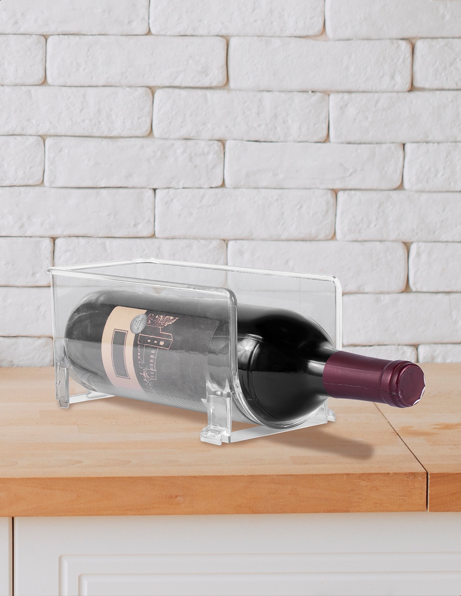 Soporte de acrílico para botella de vino refrigerador Tutti
