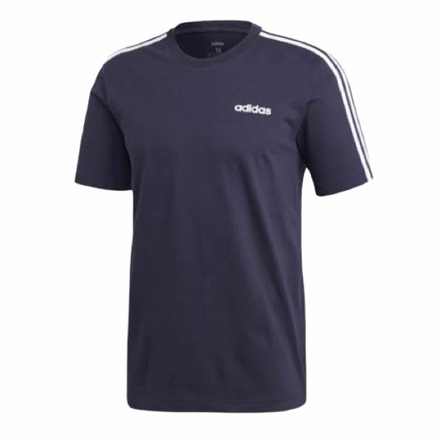 Playera Adidas Essentials 3 Franjas Casual de Caballero