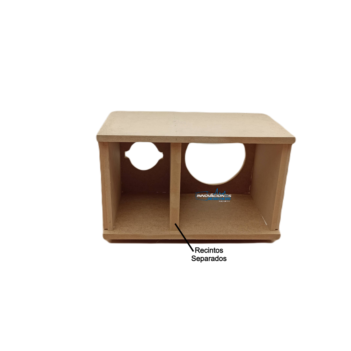 Par De Cajones Para Bocinas De 6.5 Y Dos Tweeter Sellado