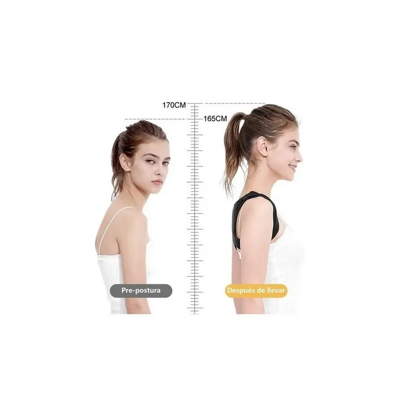 Corrector De Postura Faja Soporte Espalda Para Hombre Mujer.