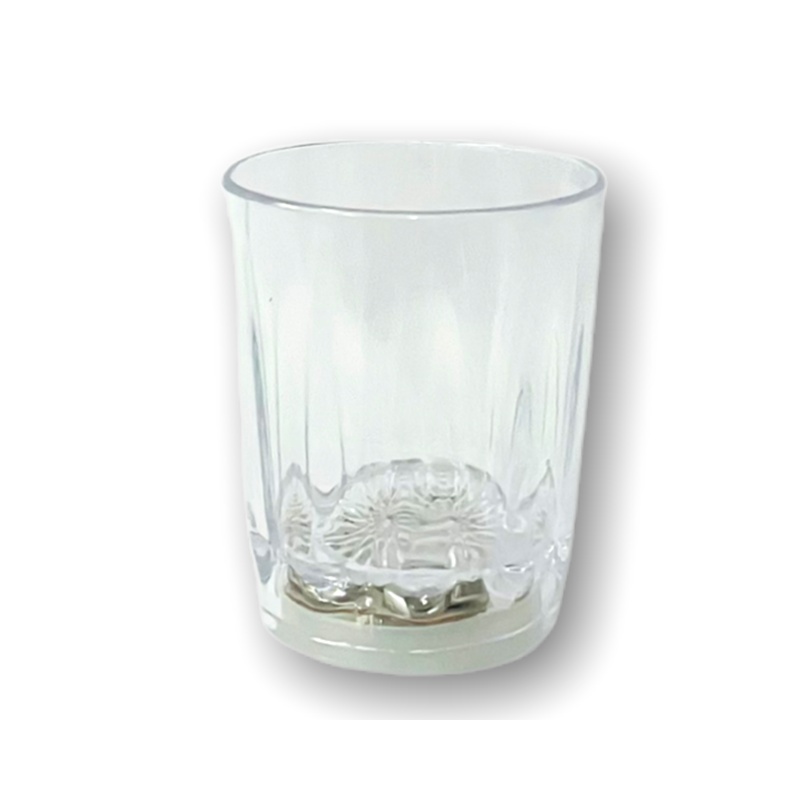 Vaso Pequeño Plástico Para Bebida Shots Con Luz Led 1 Pieza