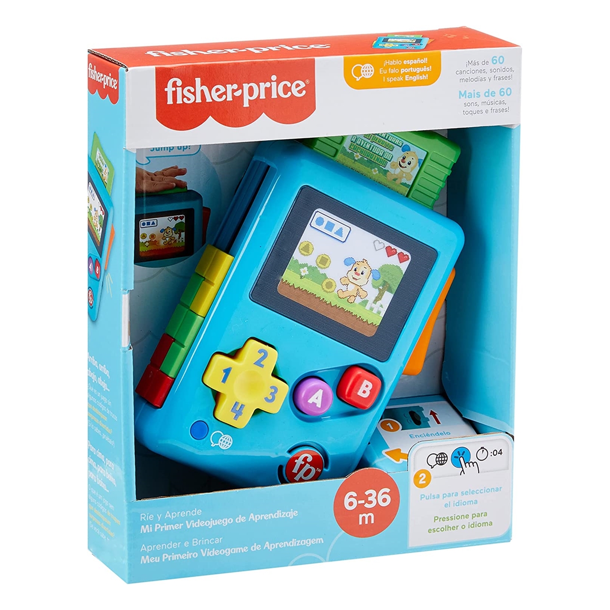 Juguete Para Bebés Fisher-price Mi Primer Videojuego HBB58 Mattel