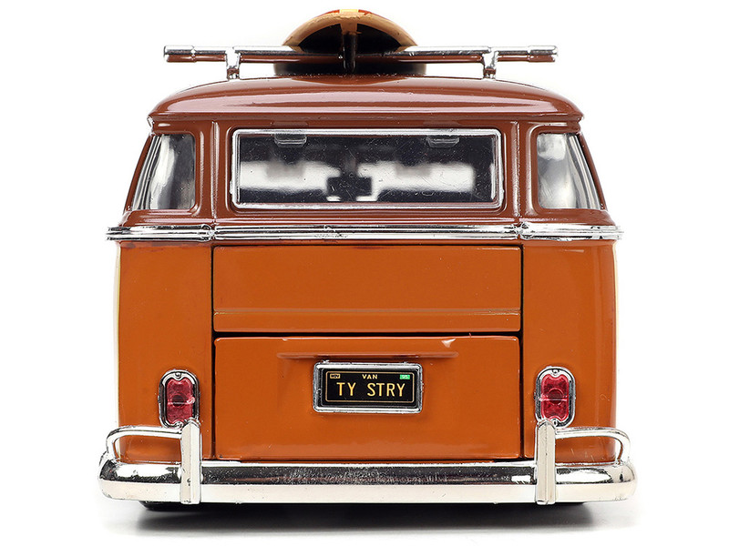 Volkswagen T1 Bus Brown Combi con Figura Sheriff Woody Toy Story Disney Pixar Hollywood Rides Jada Toys Escala 1:24