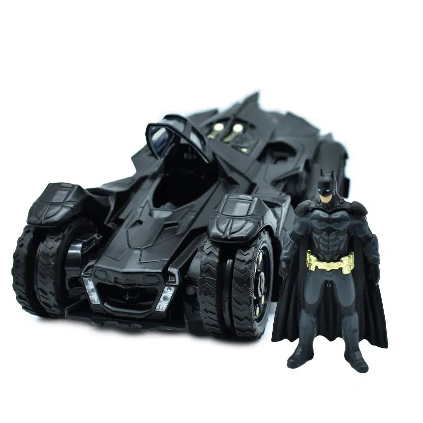 Batimovil Arkham Knight Con Figura de Batman Jada Toys Escala 1:24 Dc Comics