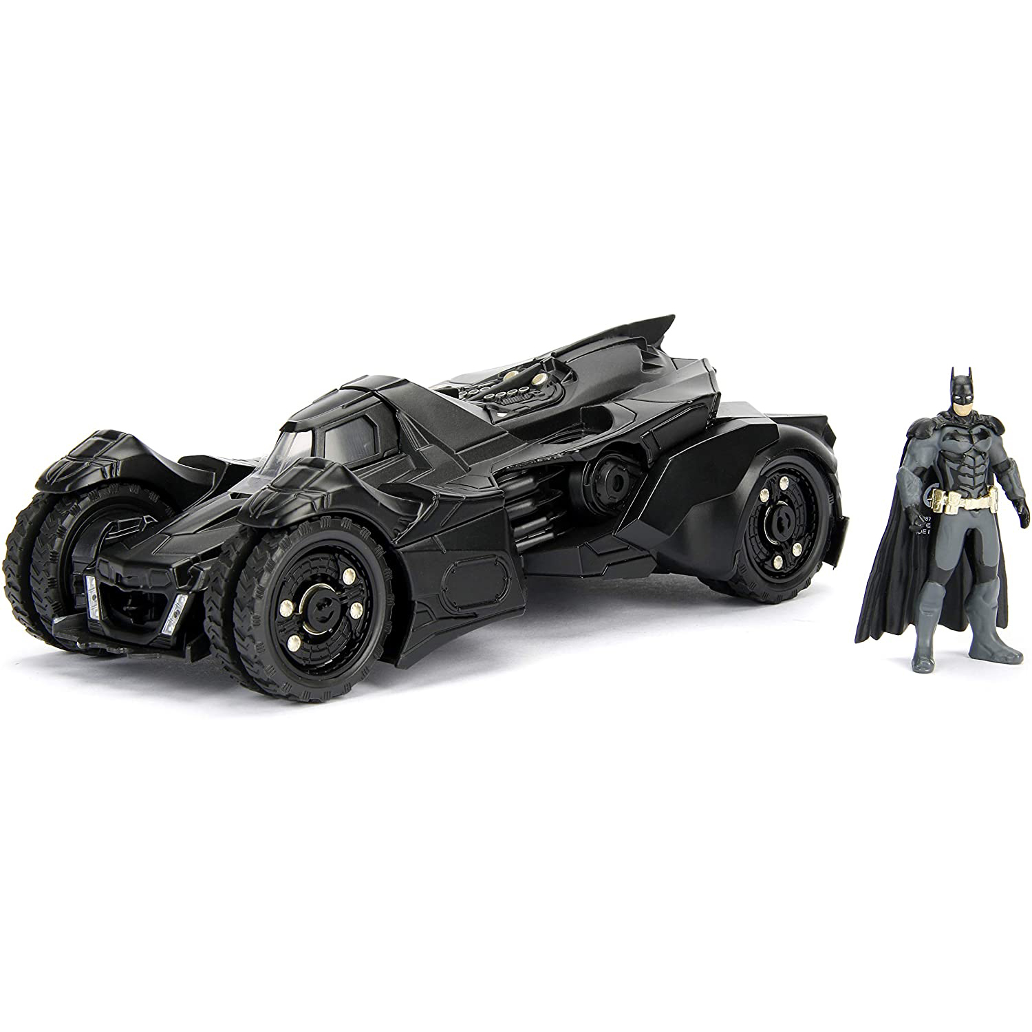 Batimovil Arkham Knight Con Figura de Batman Jada Toys Escala 1:24 Dc Comics