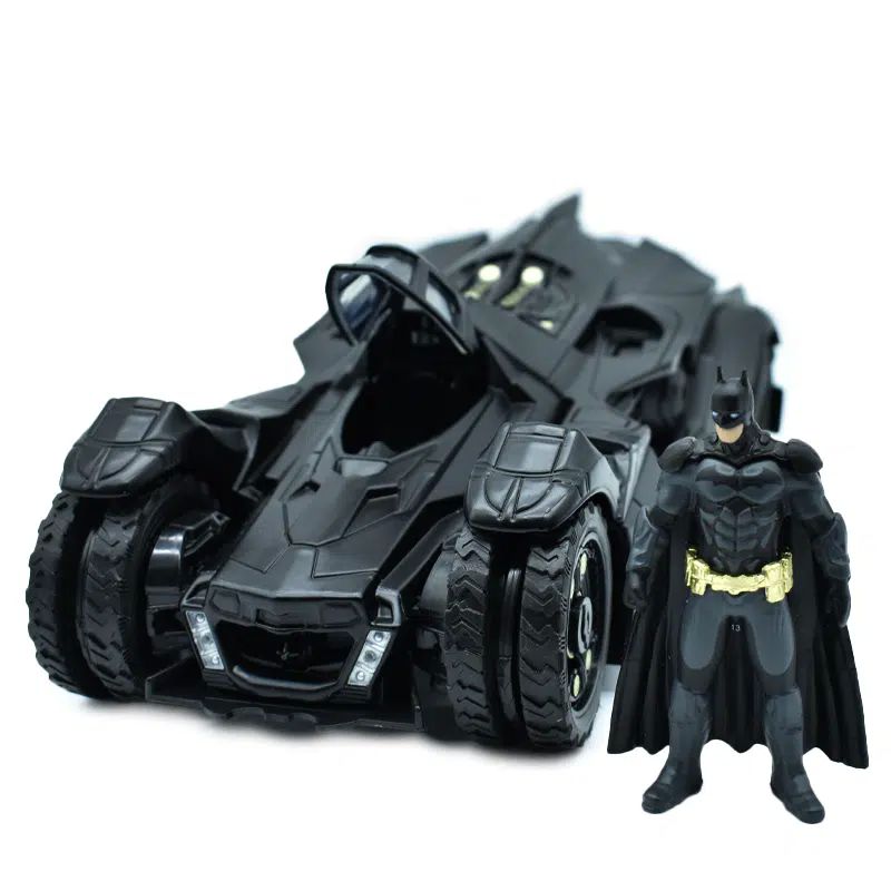 Batimovil Arkham Knight Con Figura de Batman Jada Toys Escala 1:24 Dc Comics