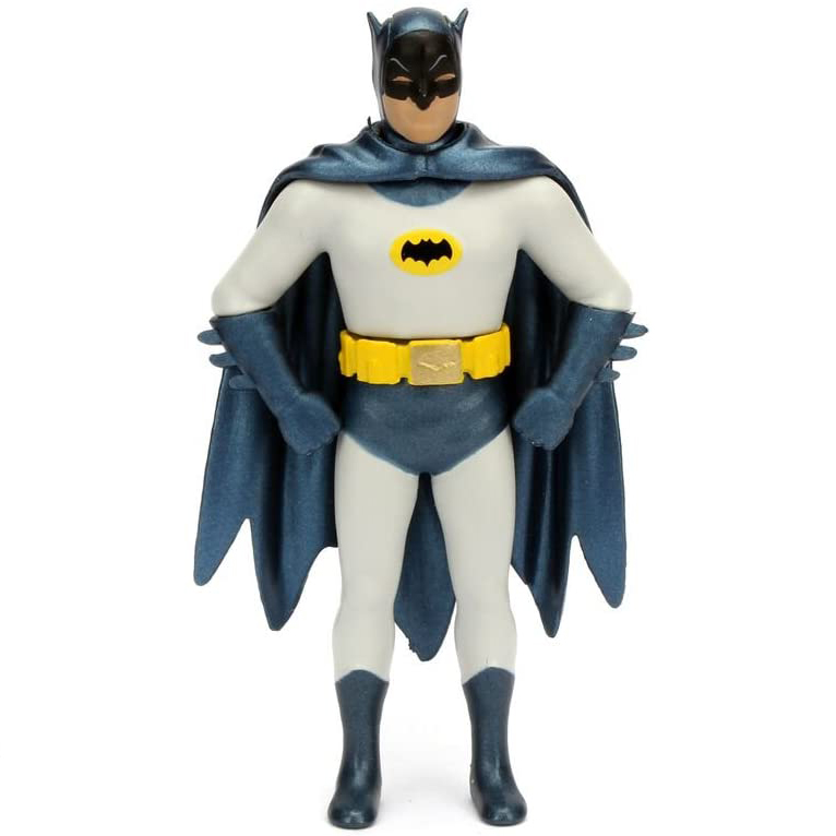 Batimovil TV Series Clasico 60s Con Figura de Batman Adam West Jada Toys Escala 1:24 Dc Comics