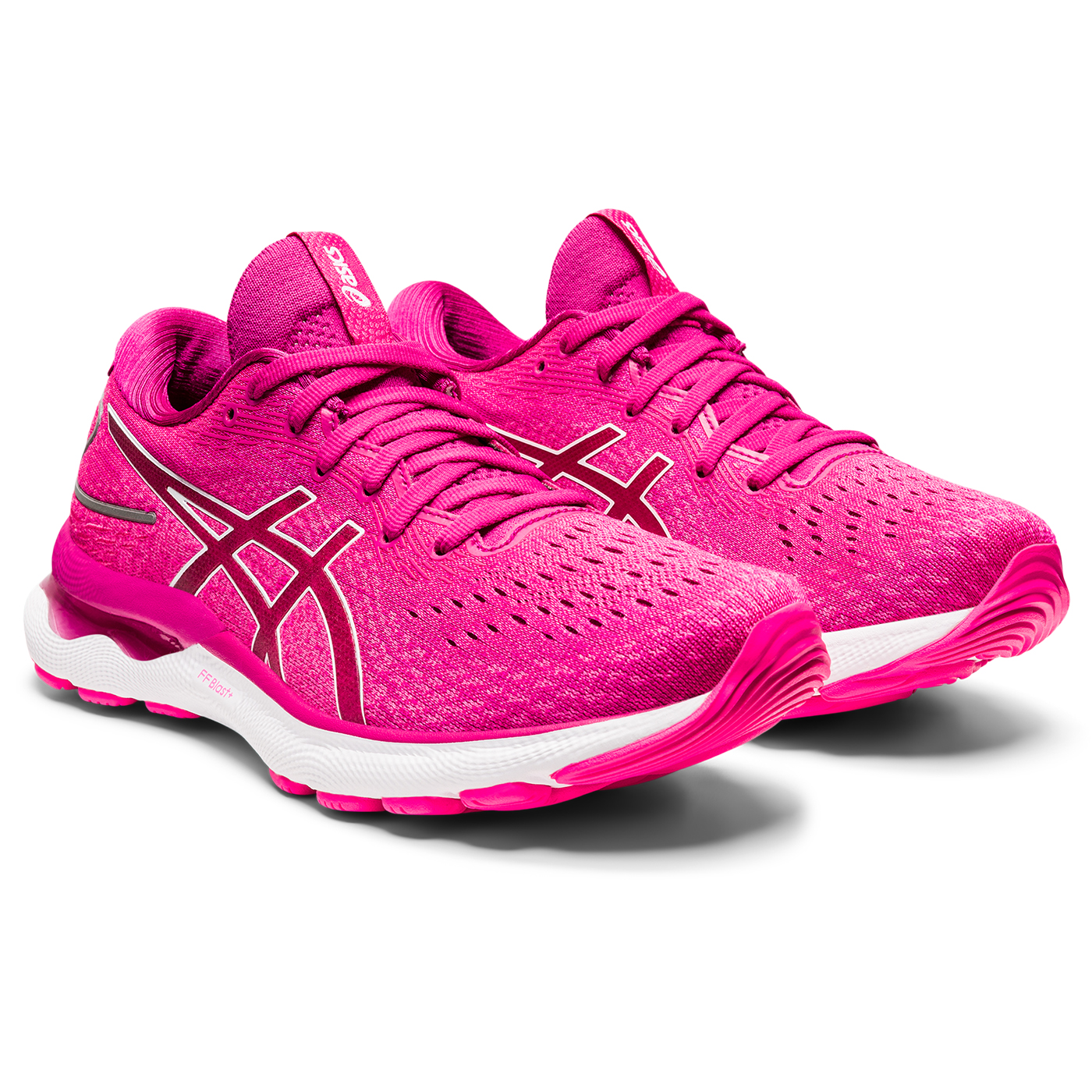 Tenis Asics Mujer Rosa Gel Nimbus 24 Running 1012B201600.