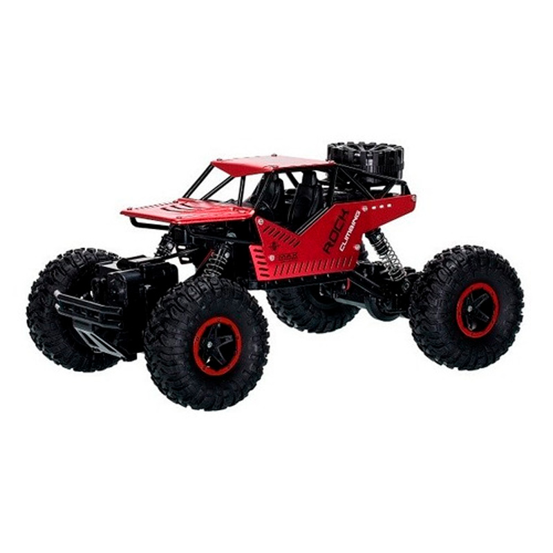 Camioneta Carro Metal Todo Terreno 4x4 Control Remoto