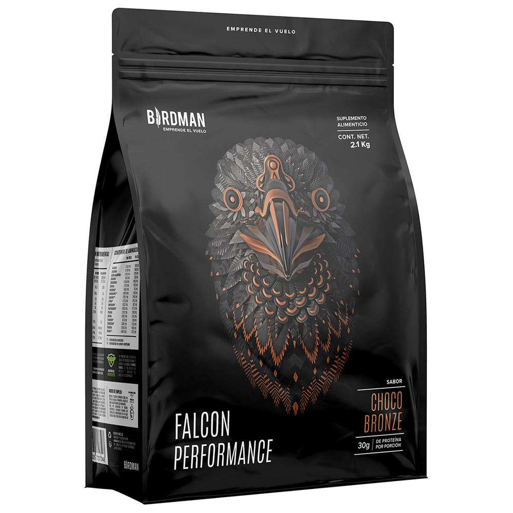 PROTEÍNA VEGANA 2.1KG SABOR CHOCOLATE BIRDMAN FALCON