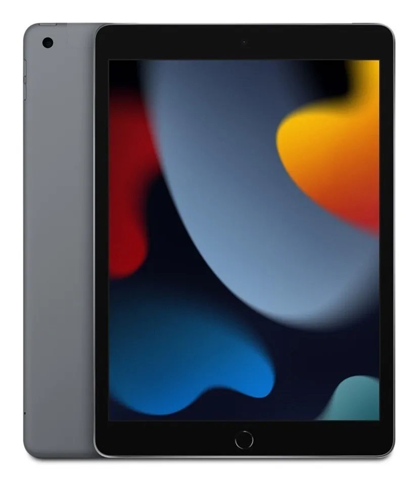 Tablet Apple iPad 9th Gen 64gb 10.2 Gris + Audifonos + Lapiz