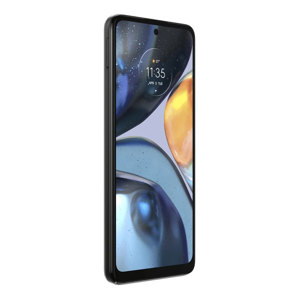 Celular Motorola Moto G22 128GB 4GB Dual Sim Negro XT2231-2 Desbloqueado