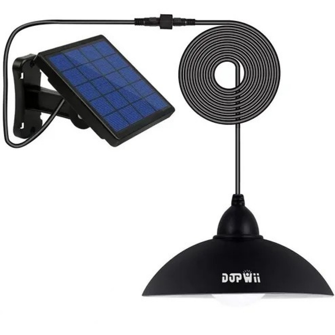 Lámpara Solar Exterior/interior Impermeable Ip65 Remoto