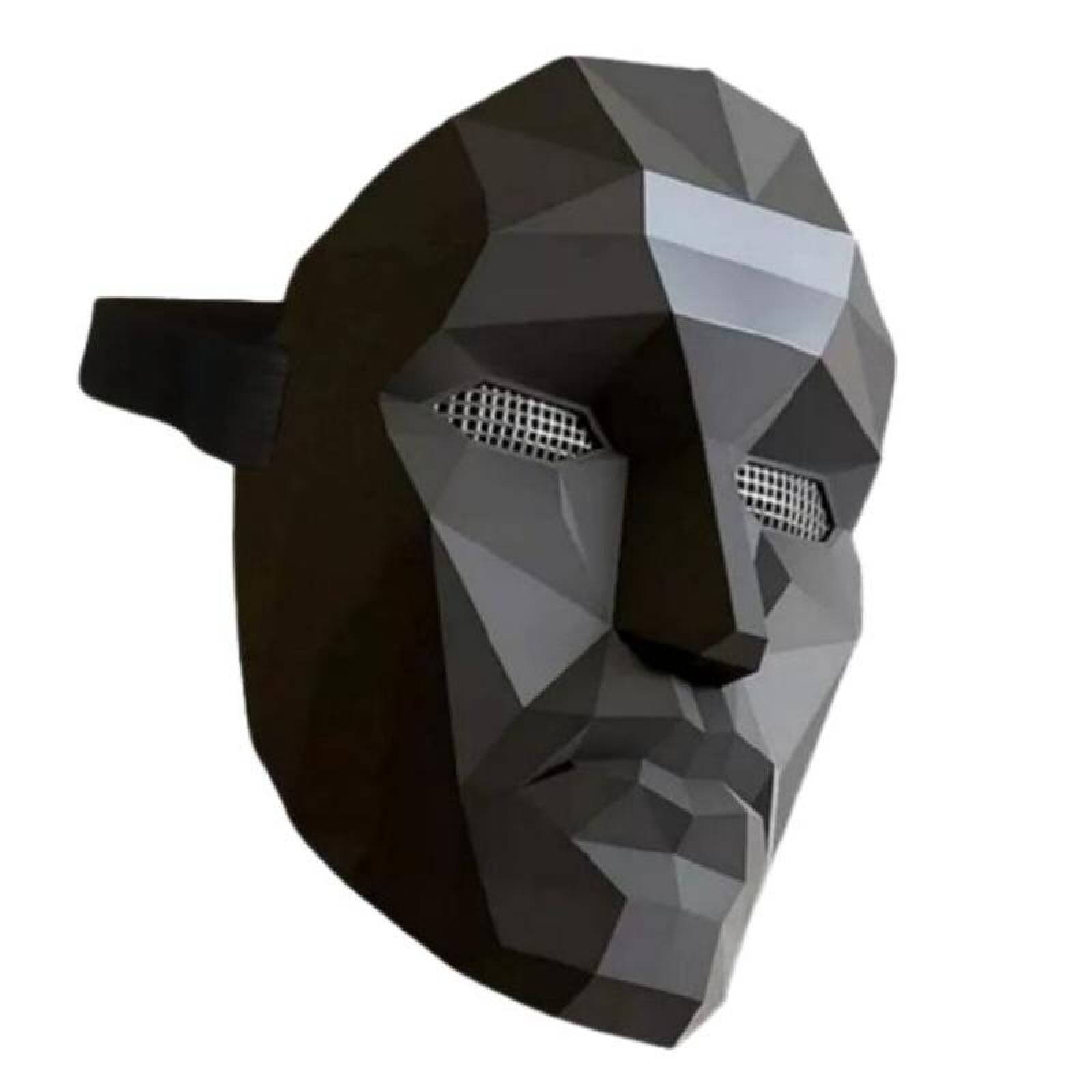 Máscara de Halloween Juego De Calamar Líder Disfraz para Halloween,