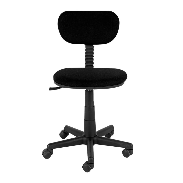 kit paquete 2 Sillas Secretarial Oficina Negro Sillón Palanca Ajustable