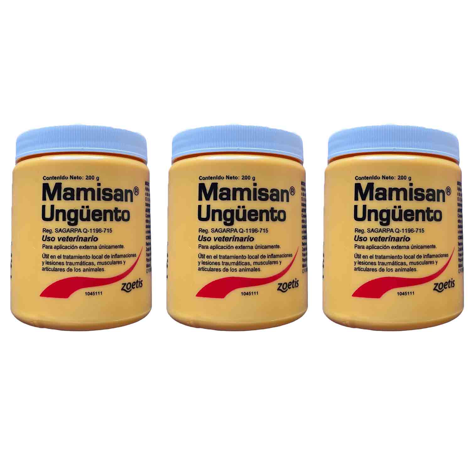 PACK 3 MAMISAN UNGUENTO 200 GR 
