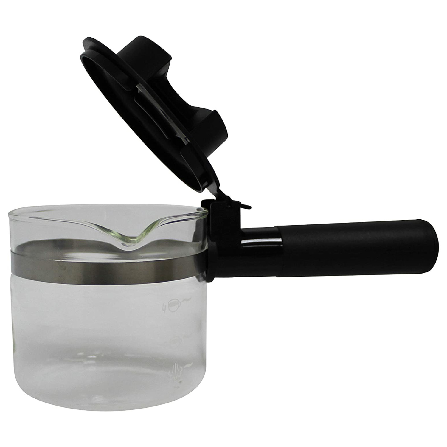 Jarra de Vidrio para Repuesto para Cafetera 4 Tazas Espresso