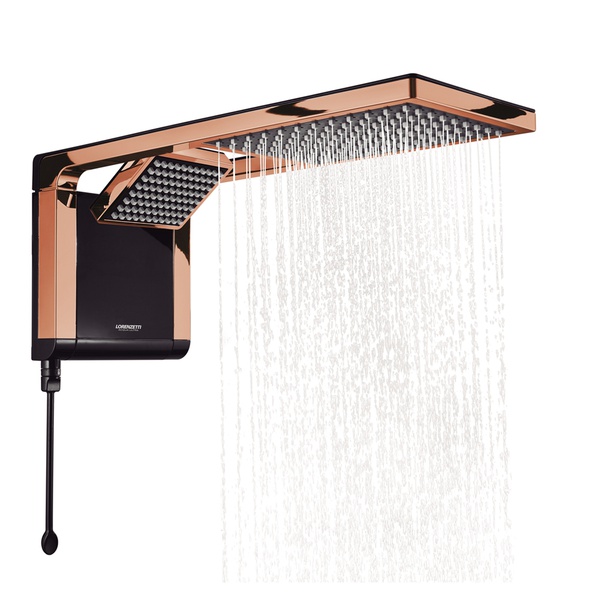 Regadera Electrica Lorenzetti Acqua Duo Ultra Rose 220V