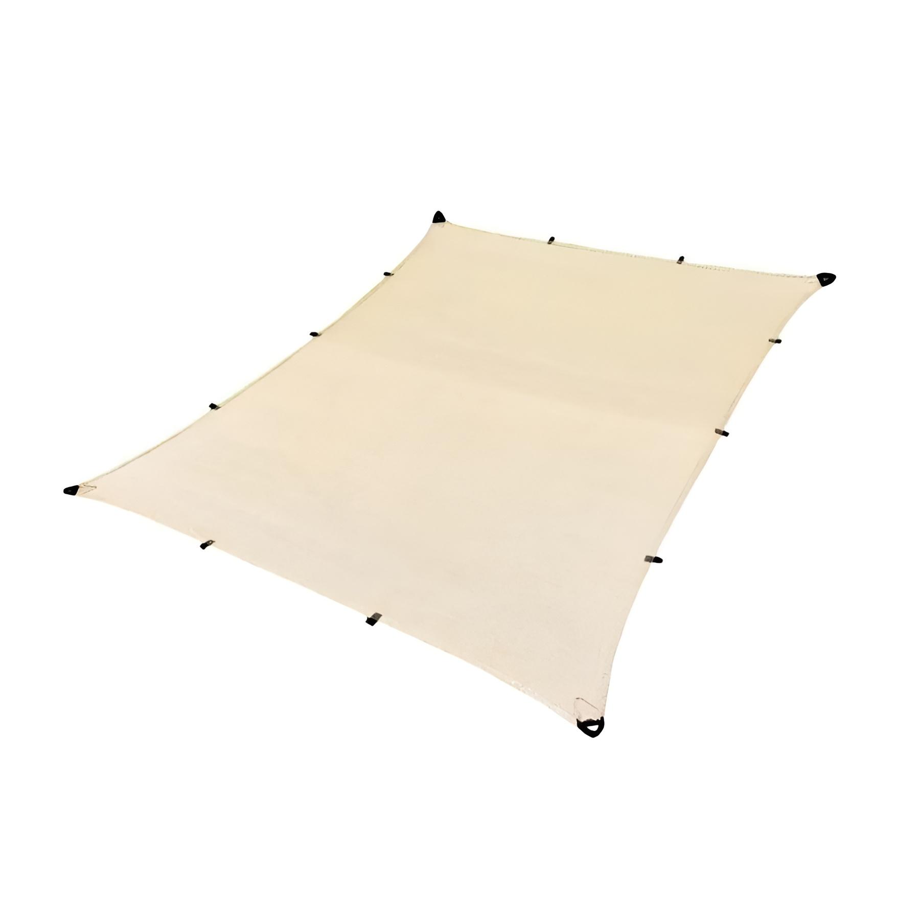 Malla Sombra 4x3 90% Beige Raschel Lista Para Colocar